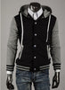 Slim Fit Jacket Varsity Hoodies